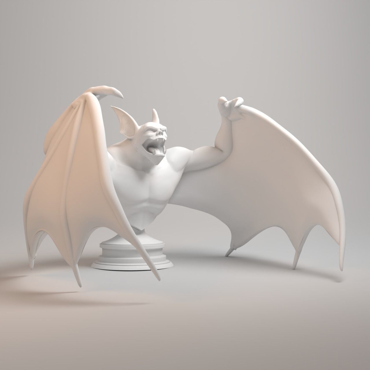 The Batman Animated Series - Man Bat Doble PACK 3D print model_6