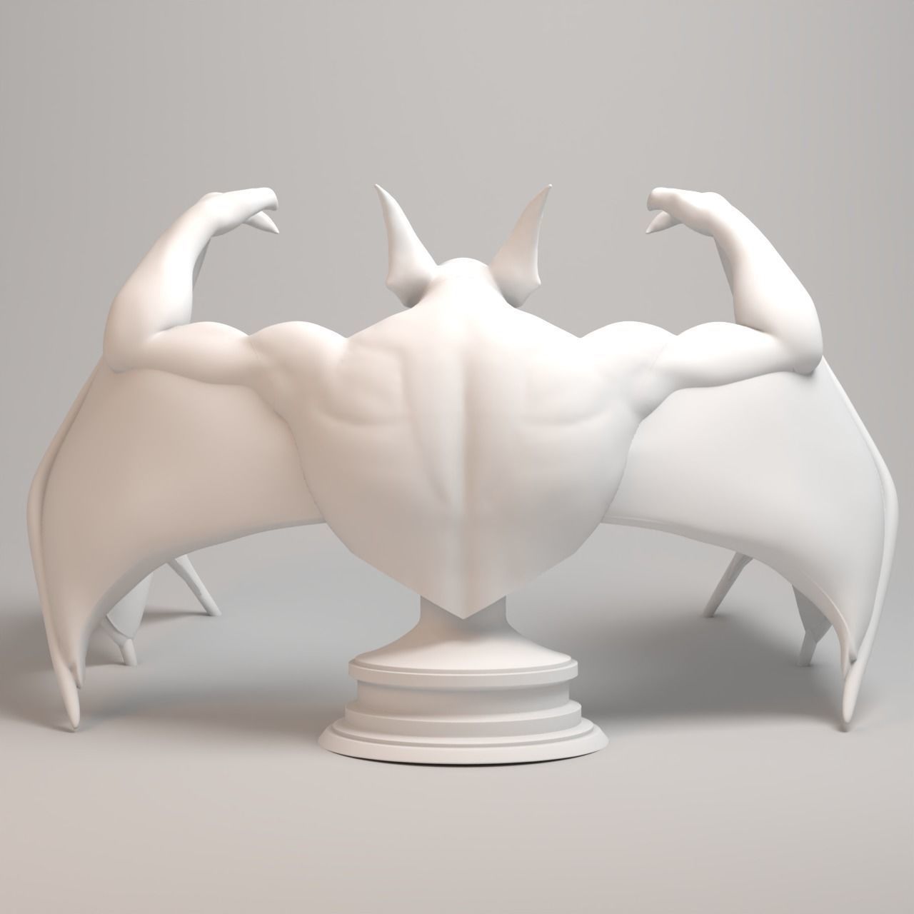The Batman Animated Series - Man Bat Doble PACK 3D print model_7