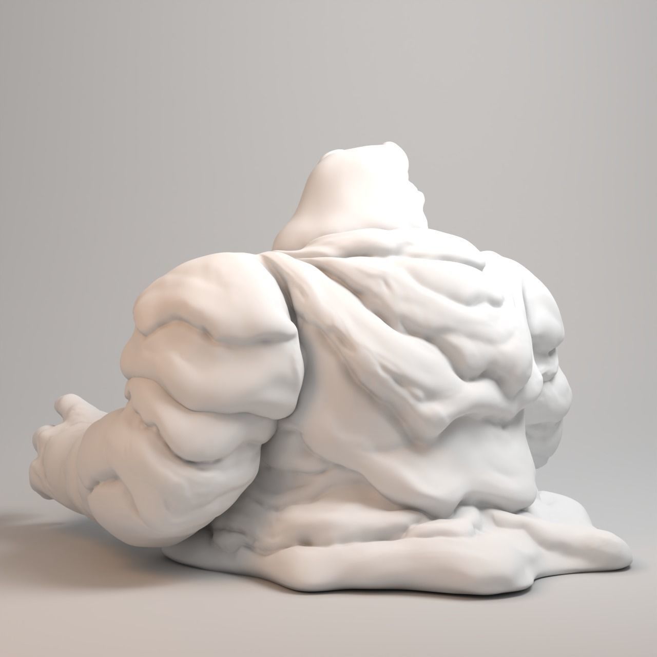 The Batman Animated Series - Clayface 3D print model_10