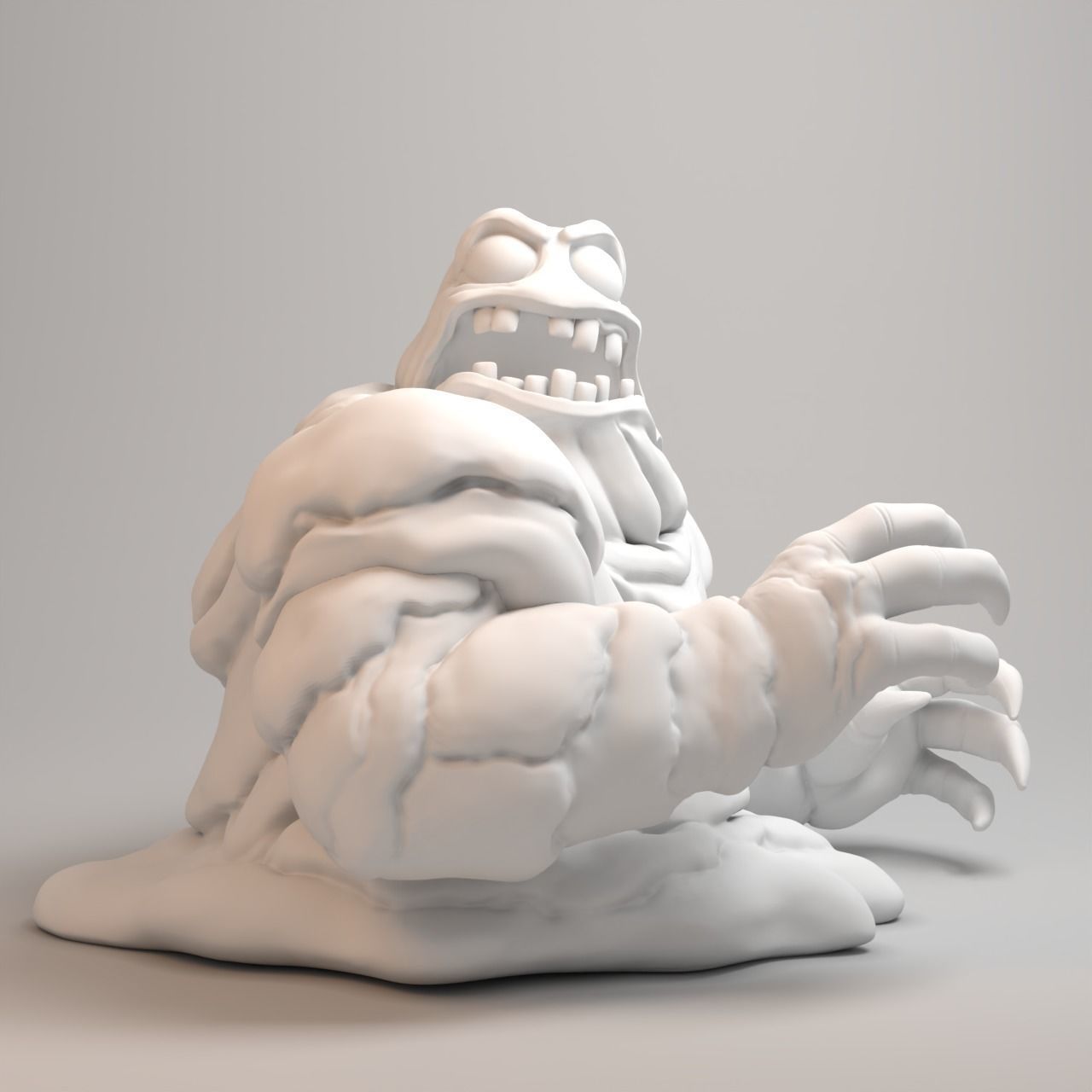 The Batman Animated Series - Clayface 3D print model_9