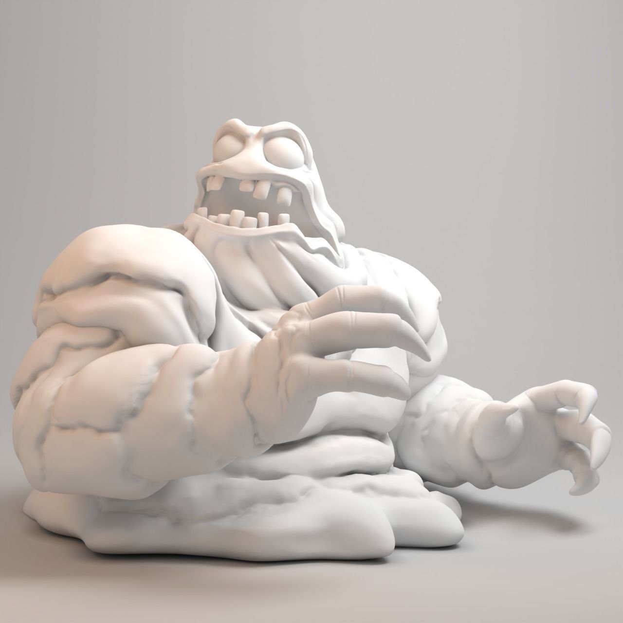 The Batman Animated Series - Clayface 3D print model_8
