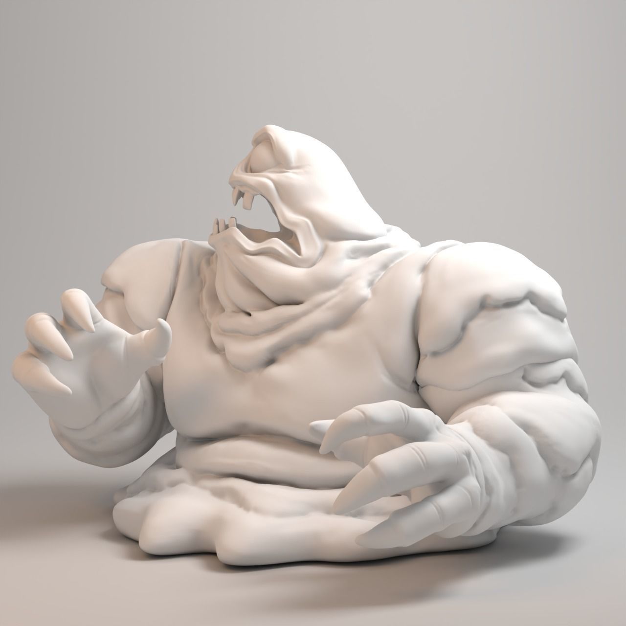 The Batman Animated Series - Clayface 3D print model_7