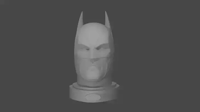 Batman head statue Printable
