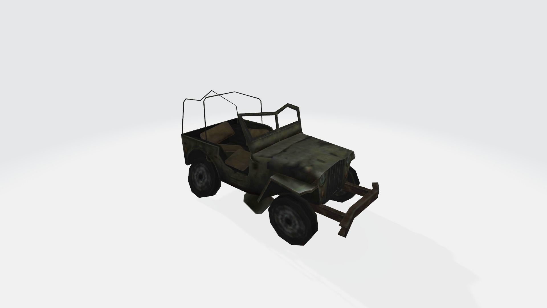 Vehicle car Jeep 29x 3D model_41