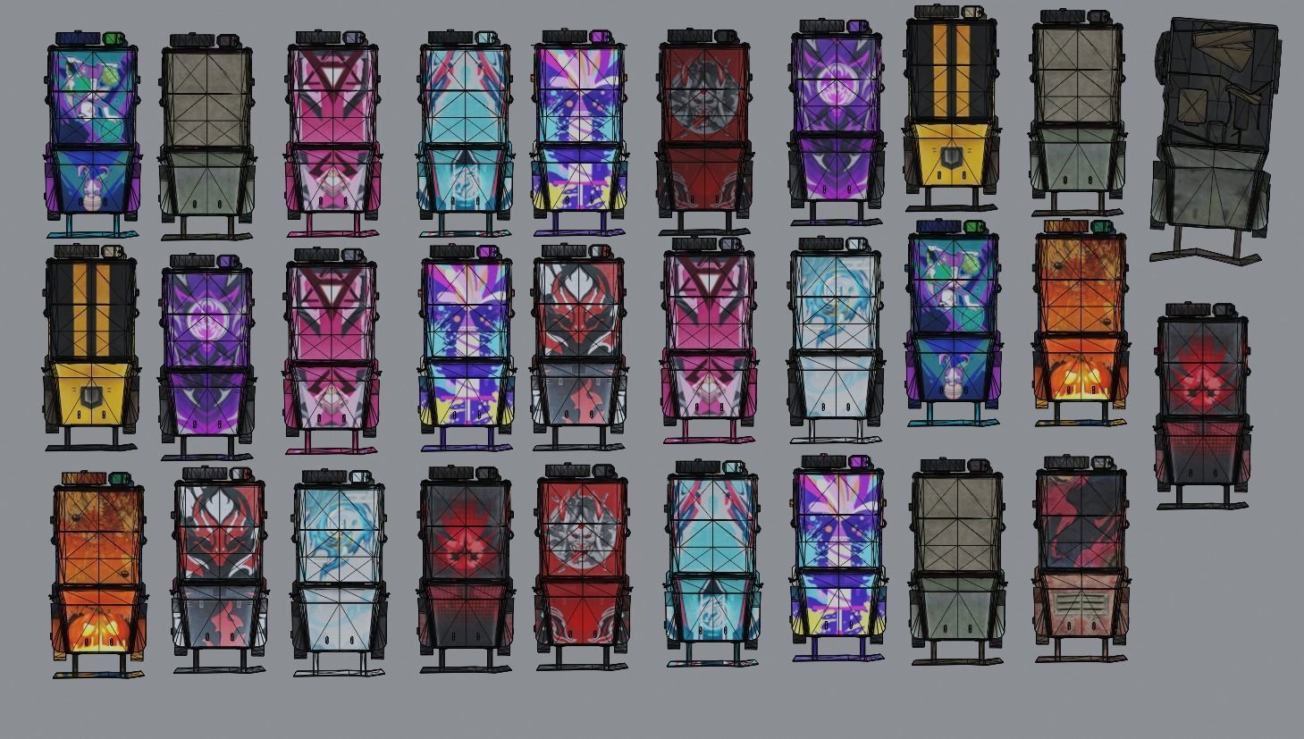 Vehicle car Jeep 29x 3D model_8