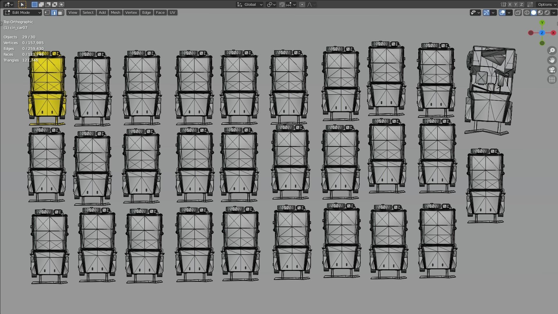 Vehicle car Jeep 29x 3D model_6