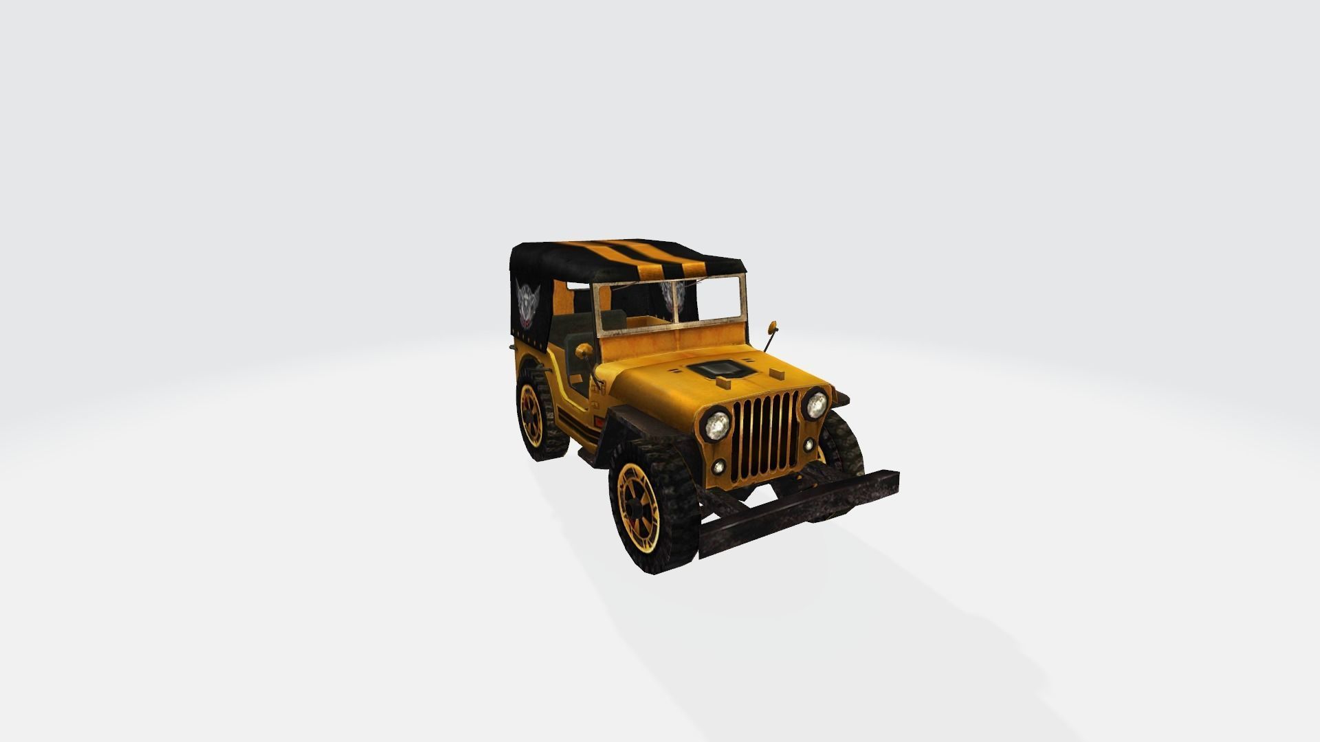 Vehicle car Jeep 29x 3D model_34