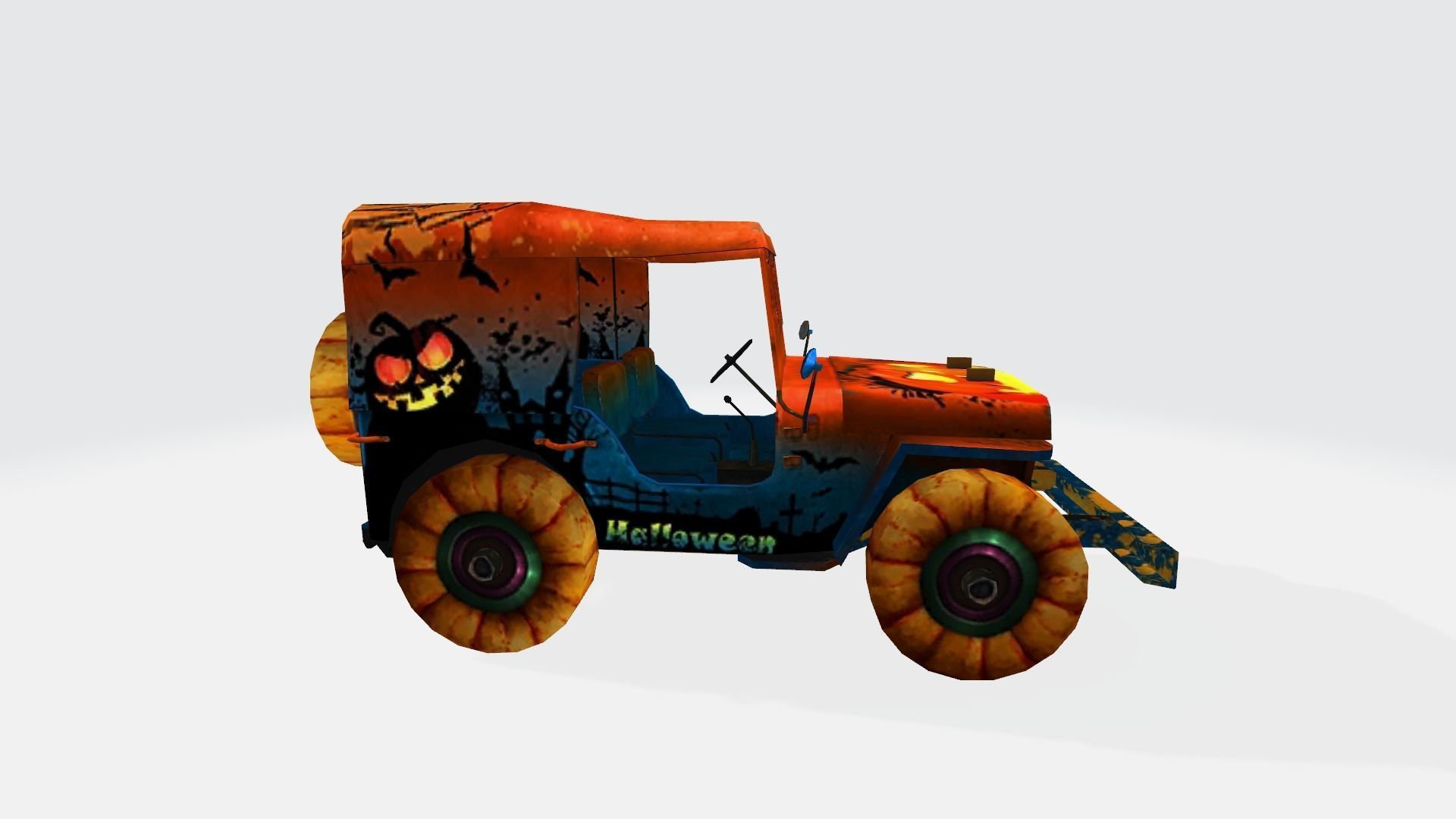 Vehicle car Jeep 29x 3D model_36