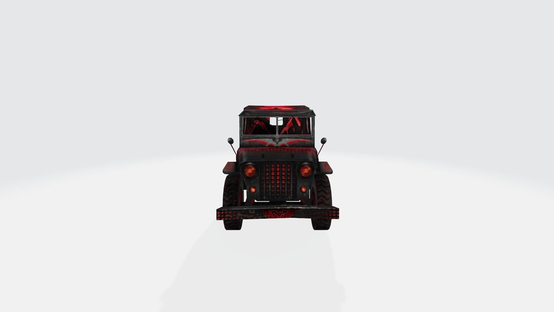 Vehicle car Jeep 29x 3D model_39