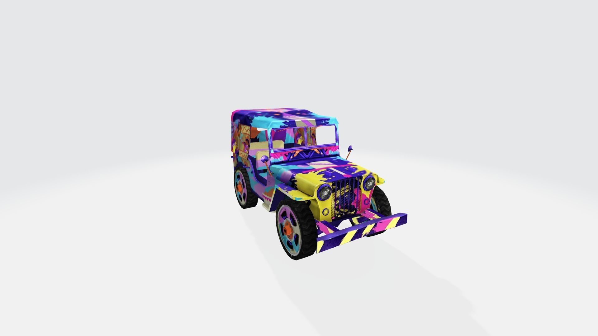 Vehicle car Jeep 29x 3D model_14