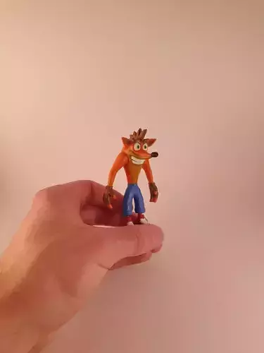 Crash bandicoot statue high quality Printable