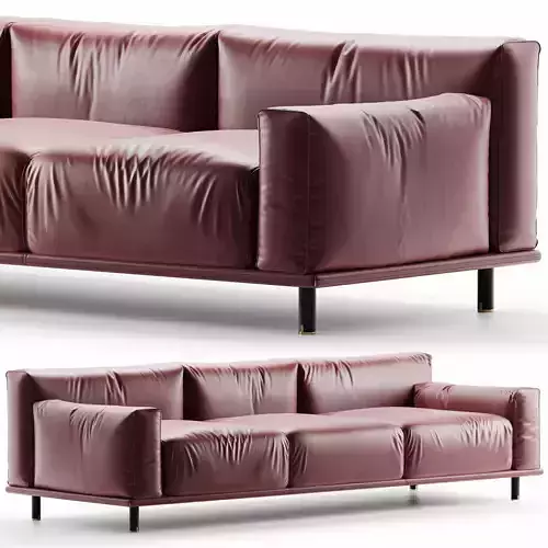 Meridiani TIMOTHY sofa red