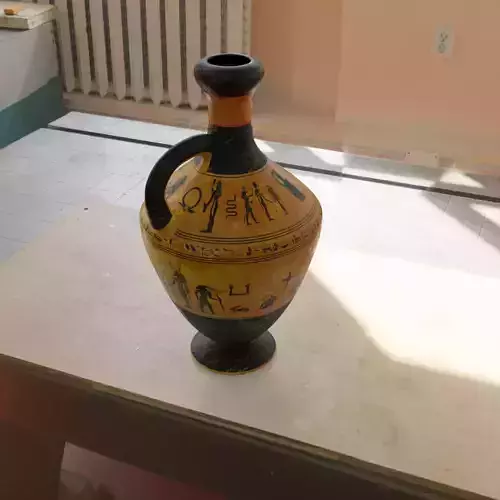 Ancient Antique Pottery Egyptian Old Vase 