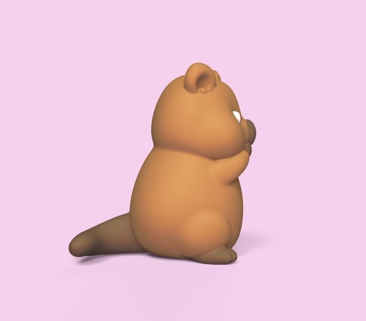 Little Quokka 3D print model_2