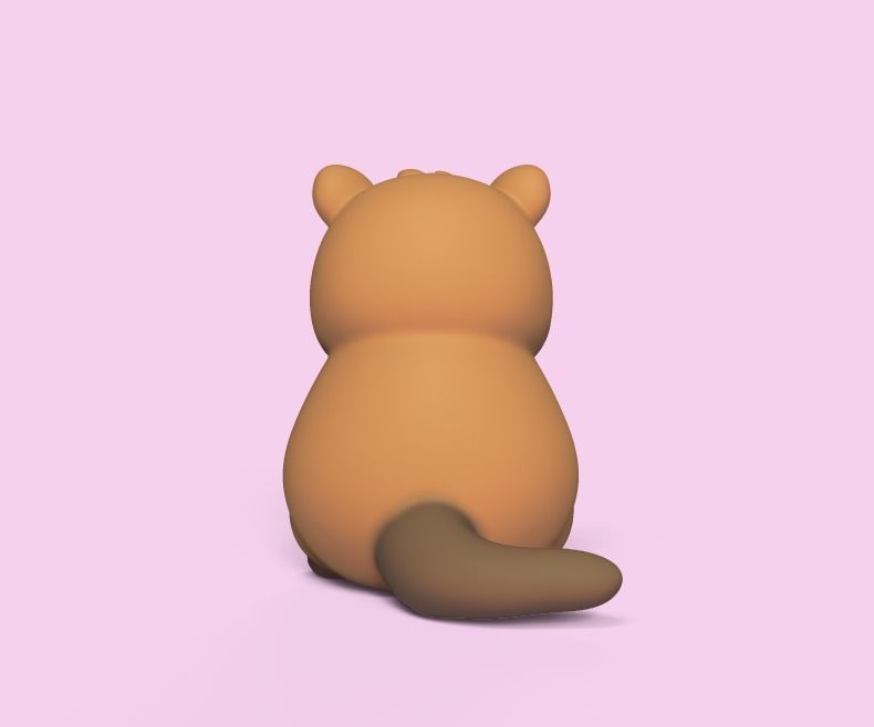 Little Quokka 3D print model_3