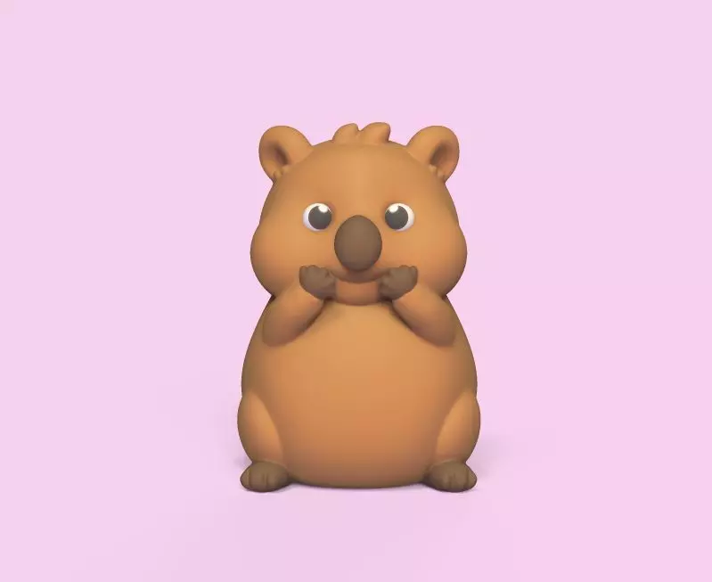 Little Quokka 3D print model_0