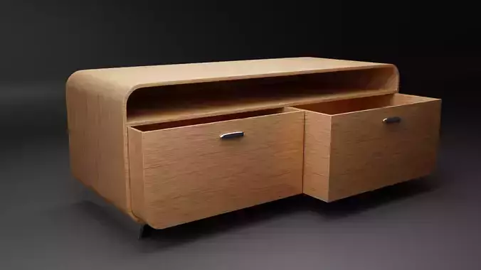 Wooden TV Table Cabinet