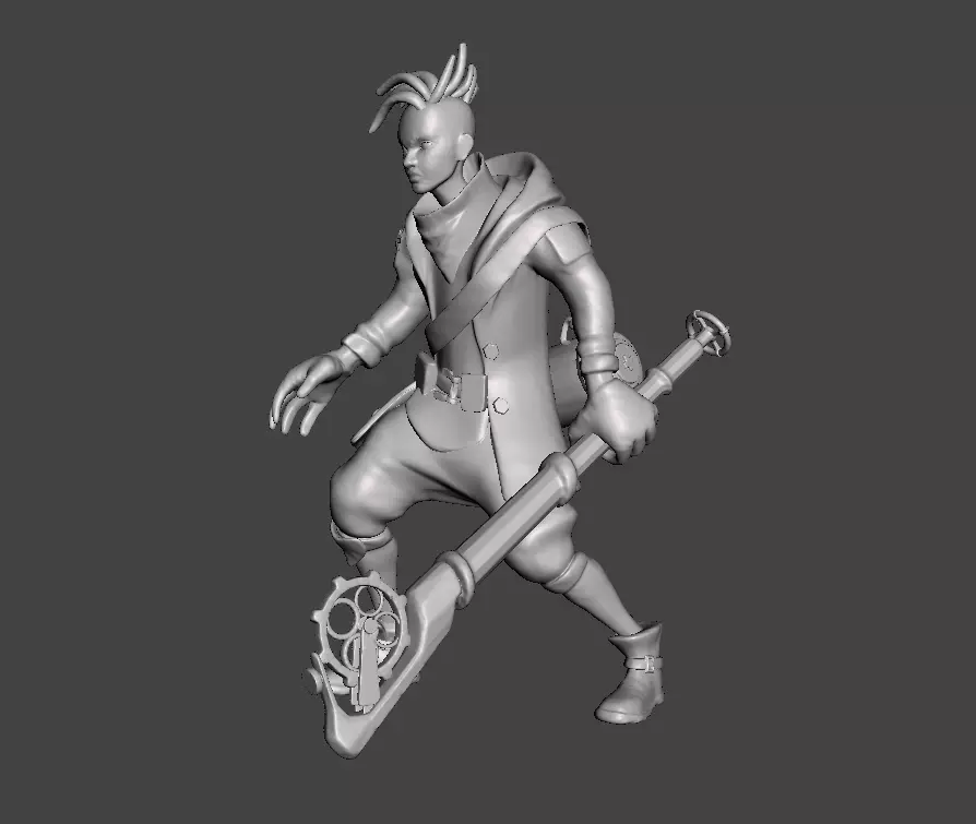 Firelight Ekko  3D print model_0