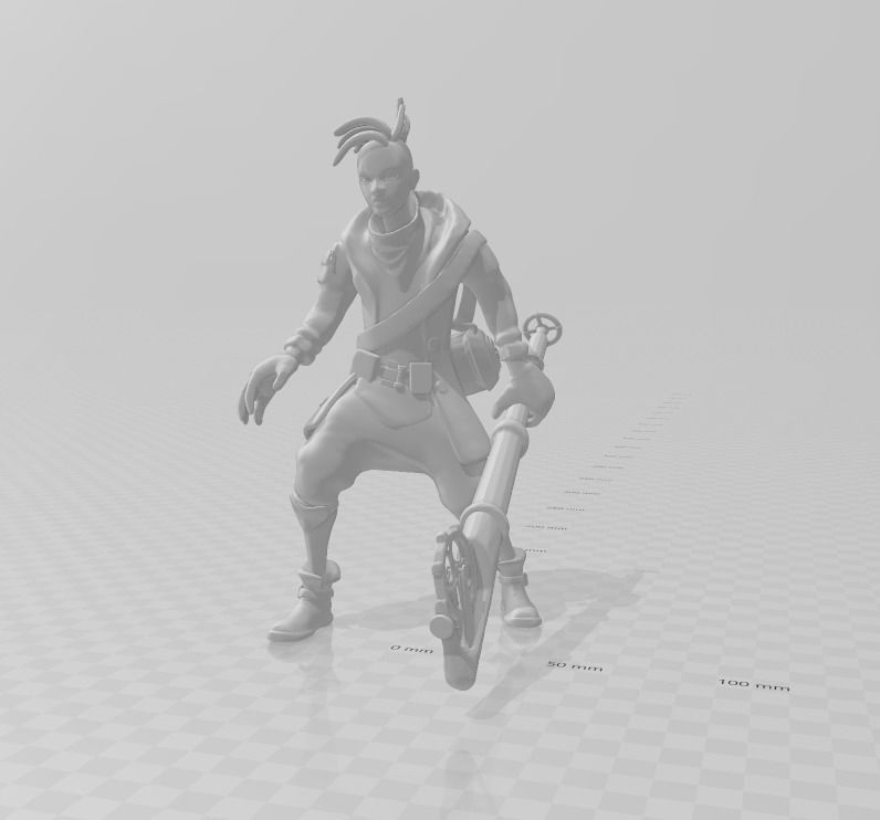 Firelight Ekko  3D print model_2