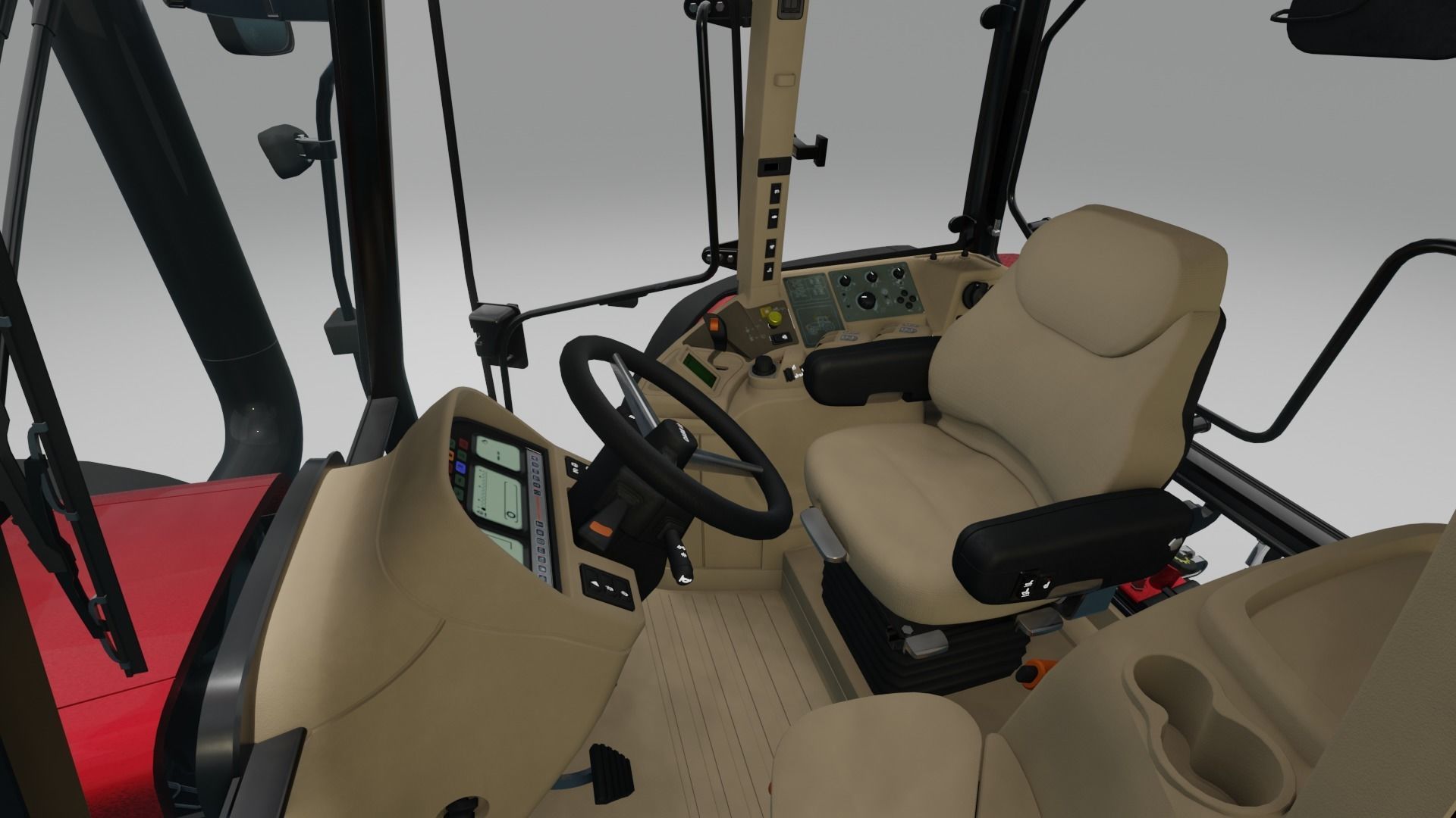 Case IH MXM 190 Tractor 3D model_6