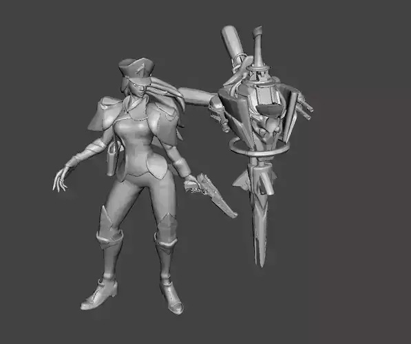 Admiral Renata Glasc 3D Model