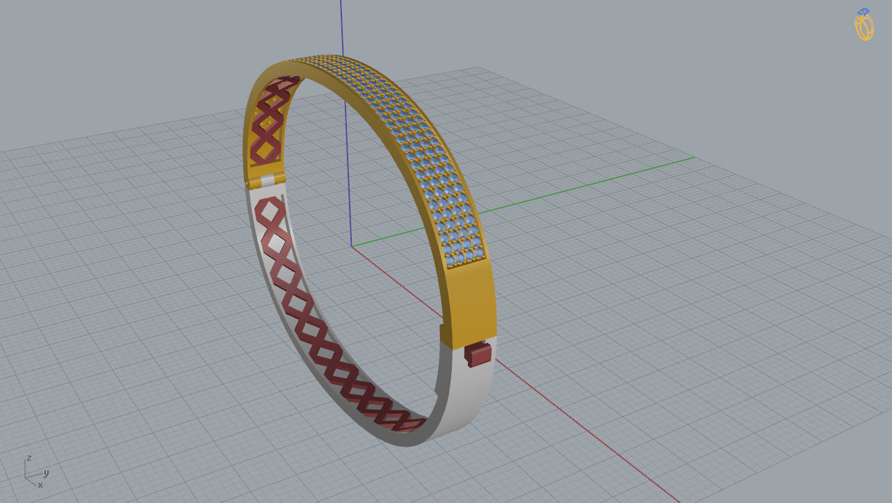 Bracelet 15 3D print model_10