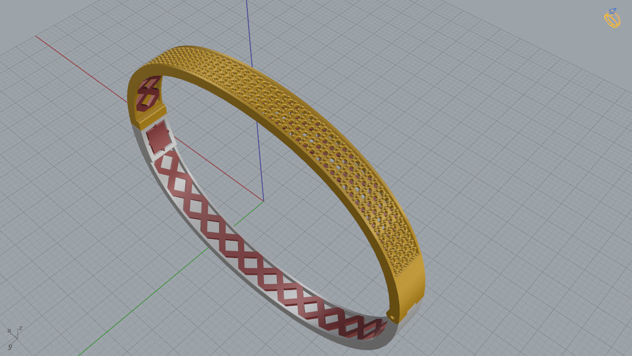 Bracelet 15 3D print model_12