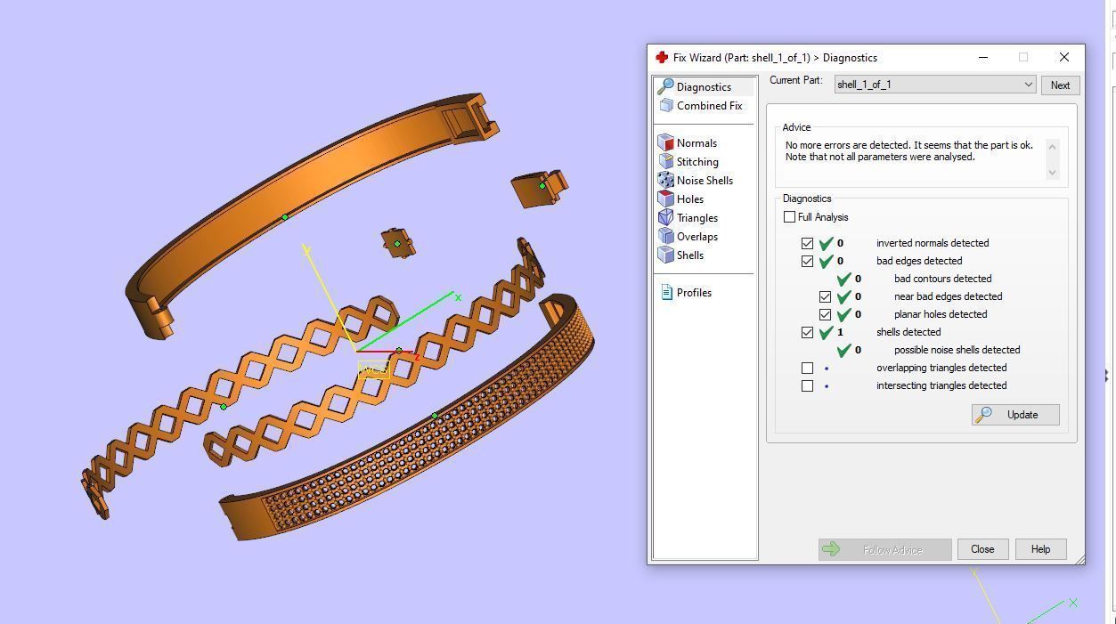 Bracelet 15 3D print model_4