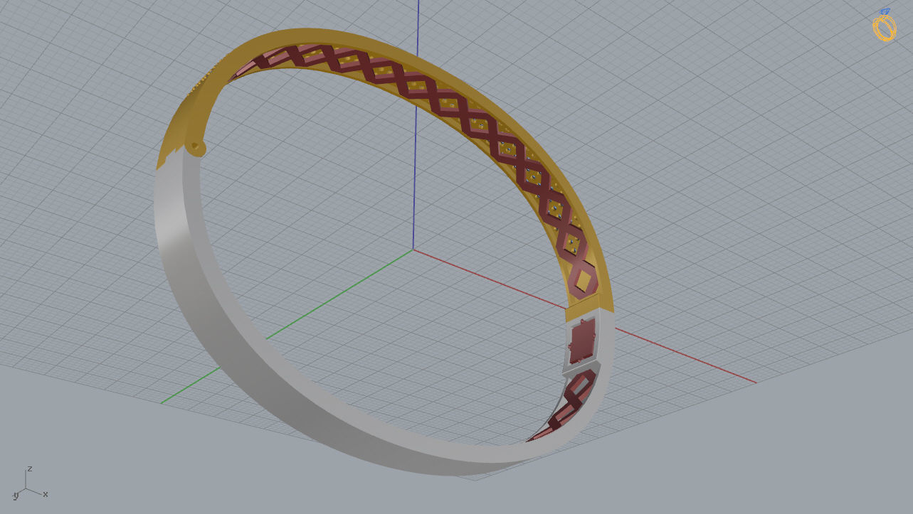 Bracelet 15 3D print model_11