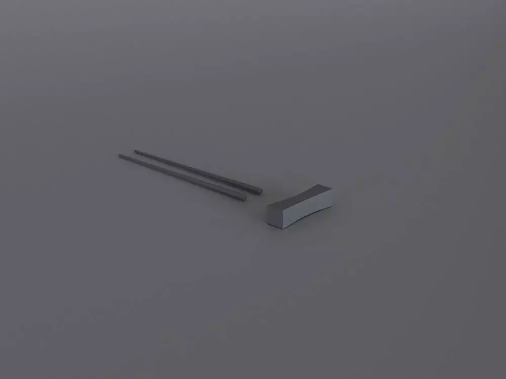 Chopsticks for sushi 3D print model_0