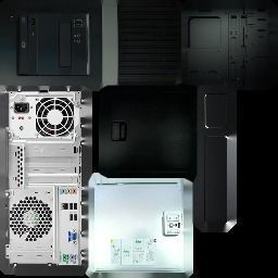 PSX style Computer Parts Low-poly 3D model_7