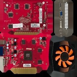 PSX style Computer Parts Low-poly 3D model_9