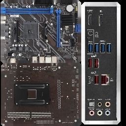 PSX style Computer Parts Low-poly 3D model_11