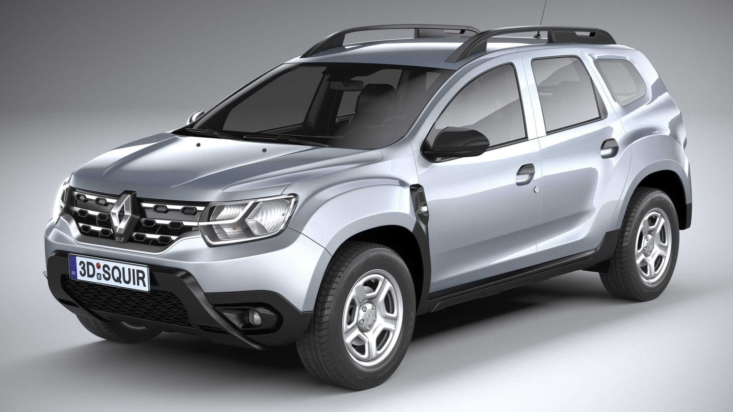 Renault Duster 2022 3D model_1