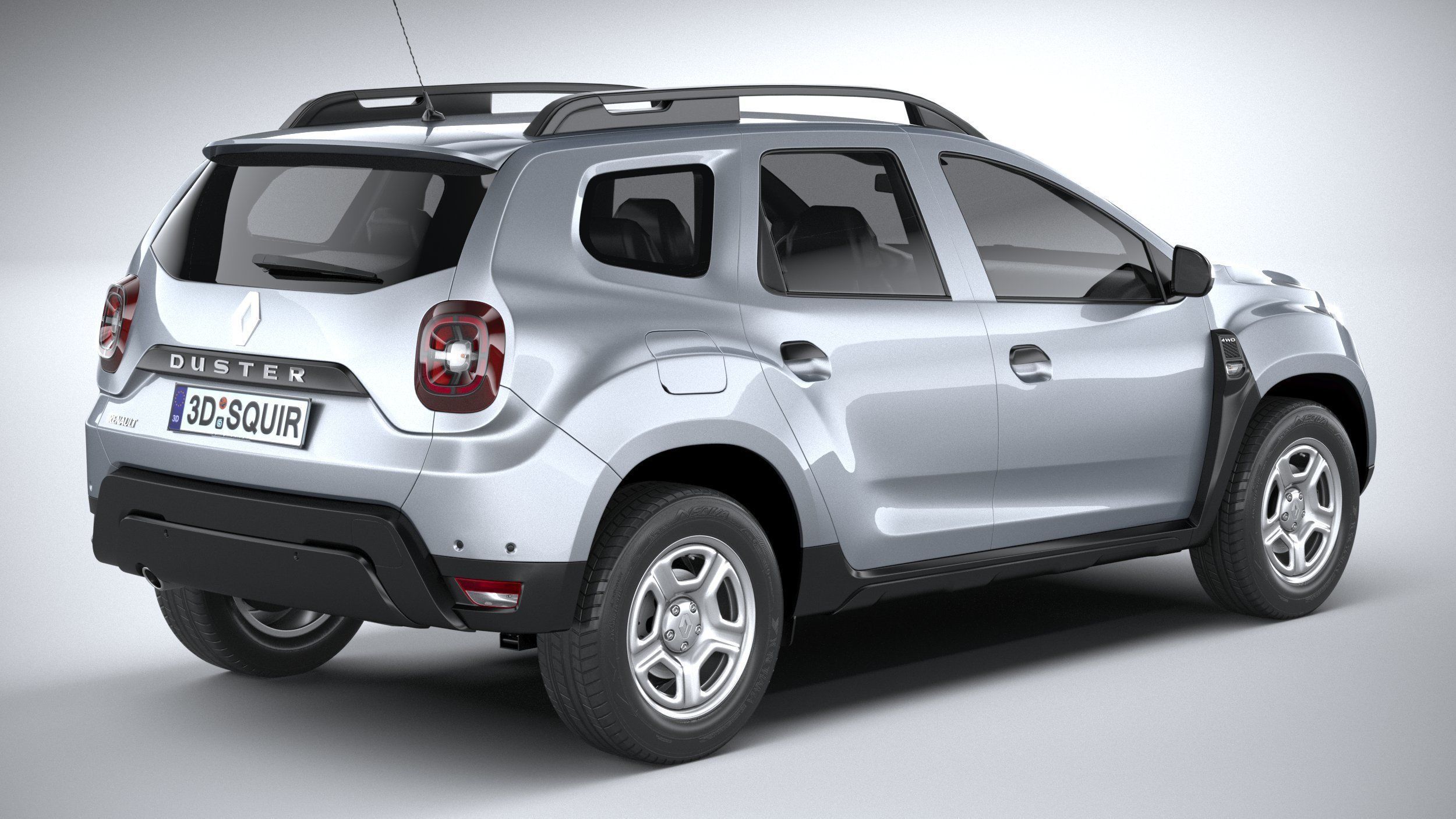 Renault Duster 2022 3D model_17