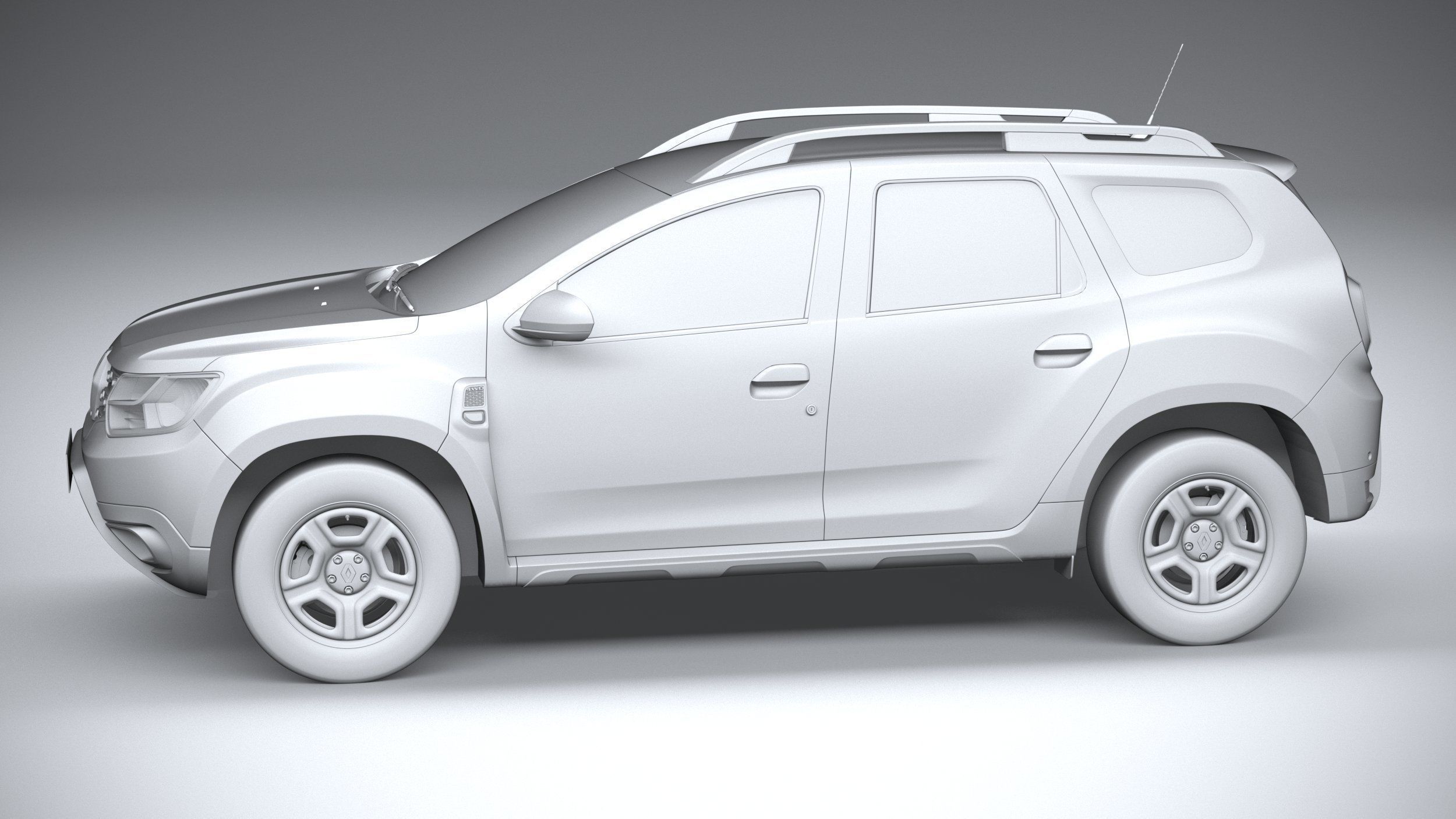 Renault Duster 2022 3D model_22