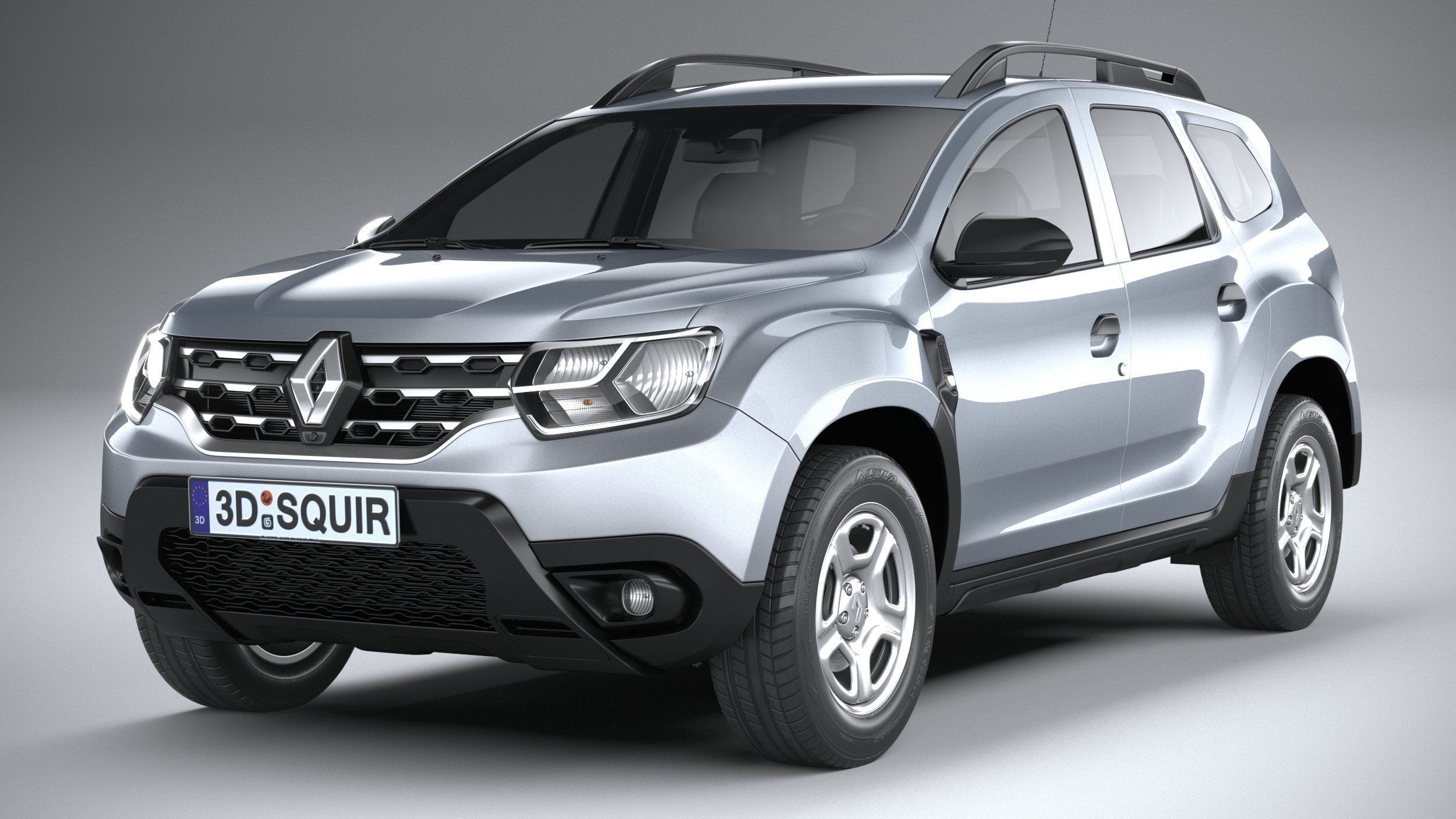 Renault Duster 2022 3D model_2