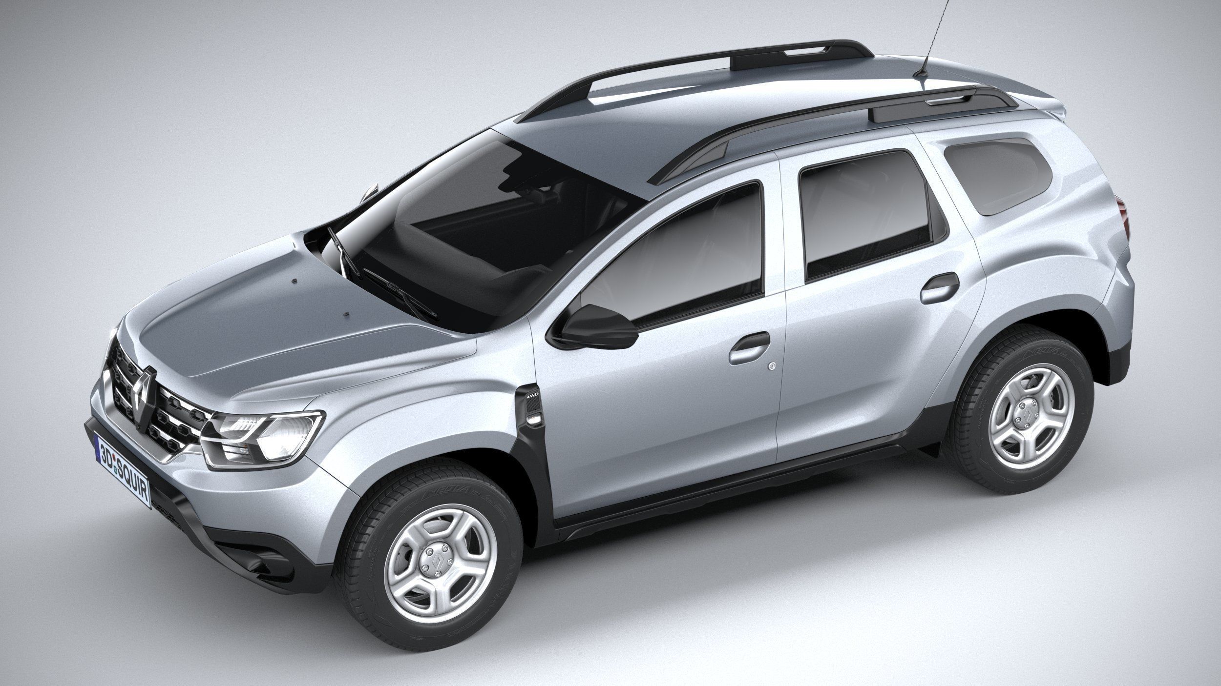 Renault Duster 2022 3D model_7