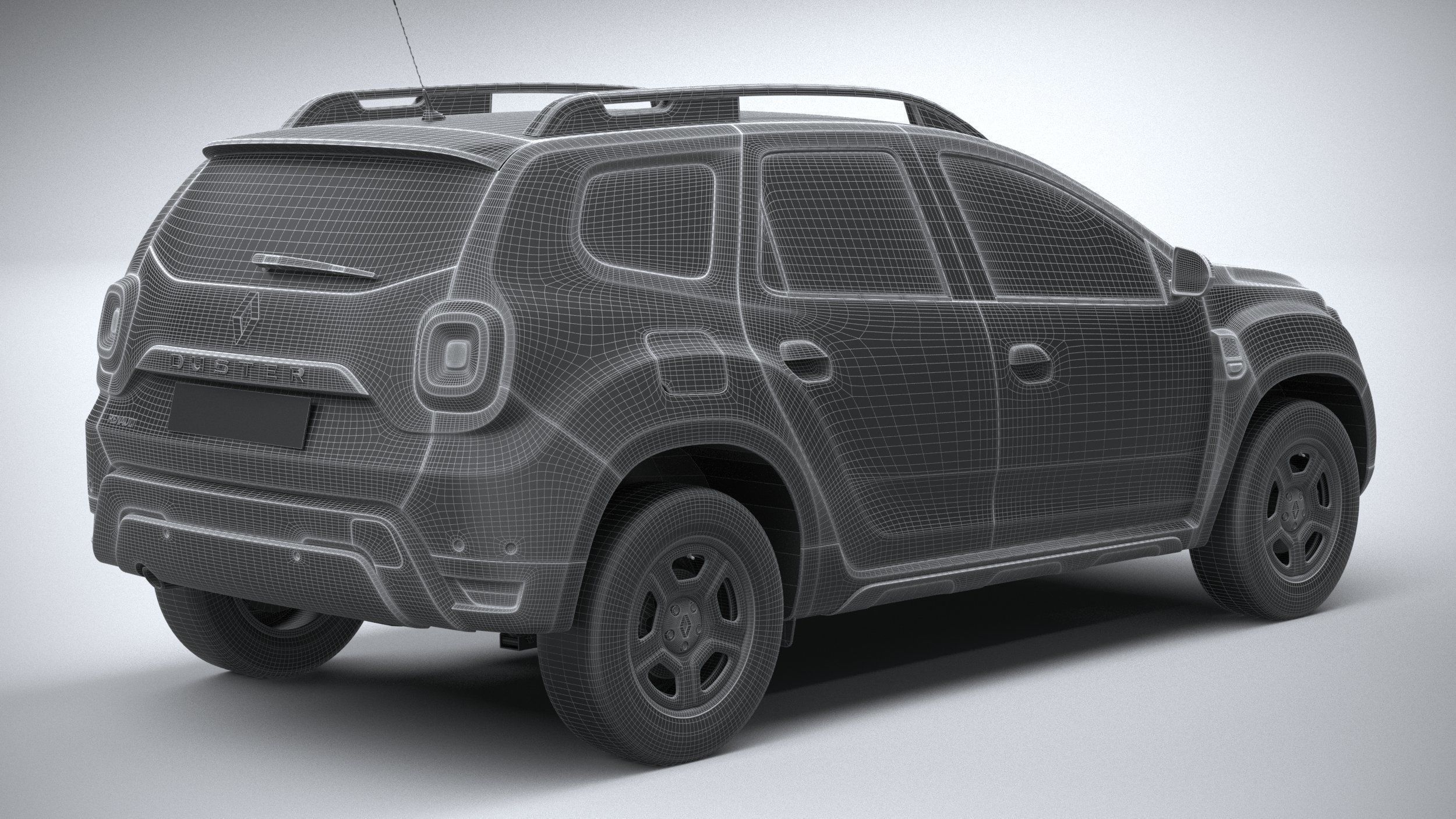 Renault Duster 2022 3D model_27