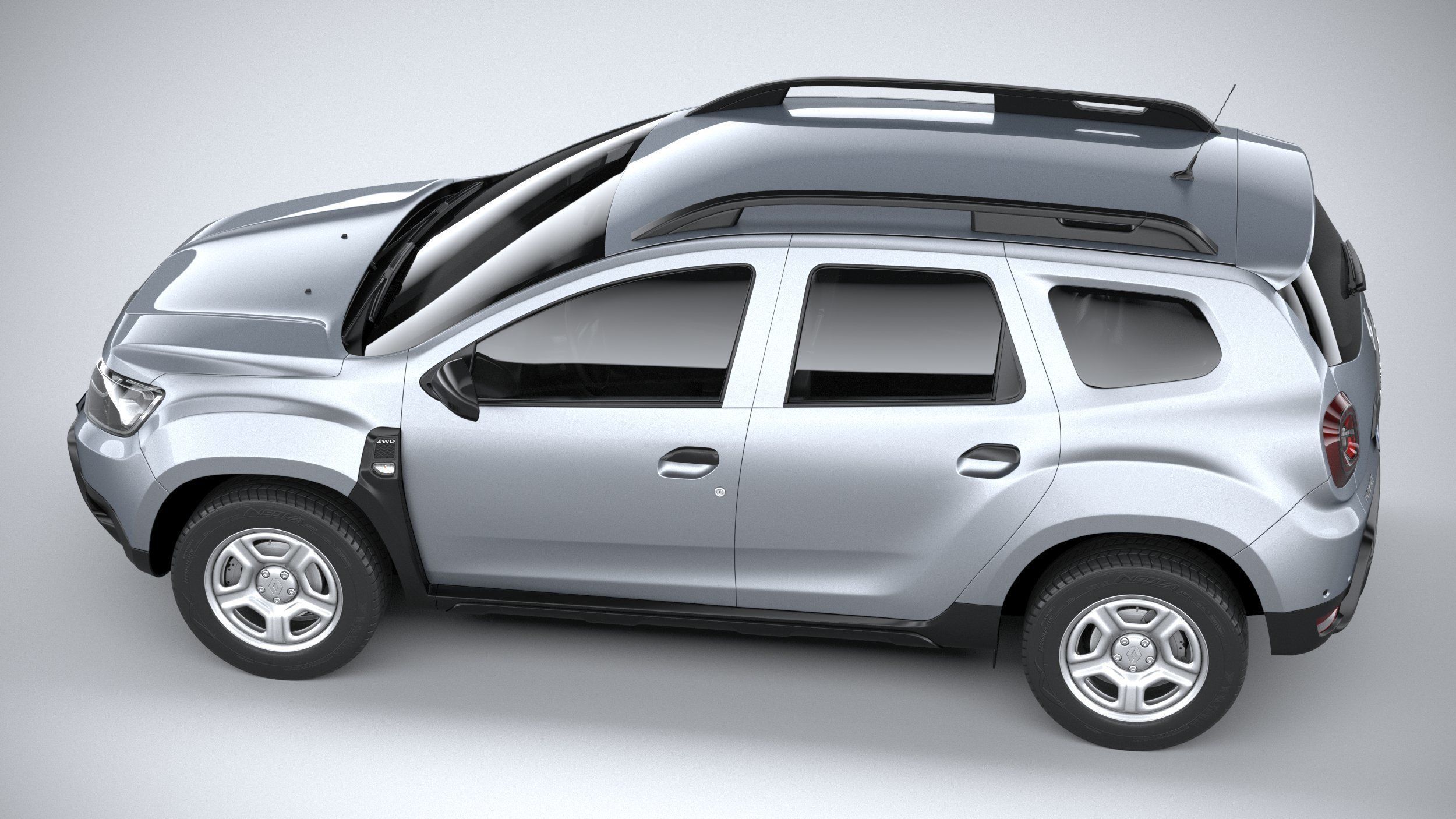 Renault Duster 2022 3D model_9