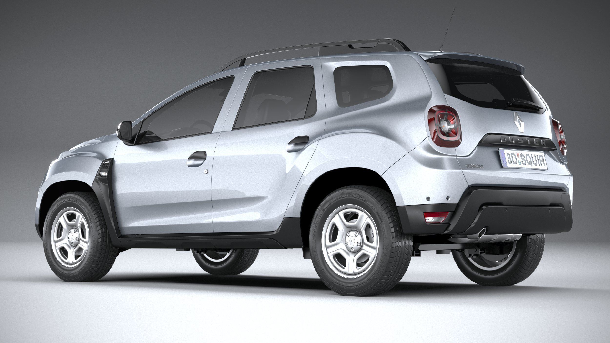 Renault Duster 2022 3D model_5