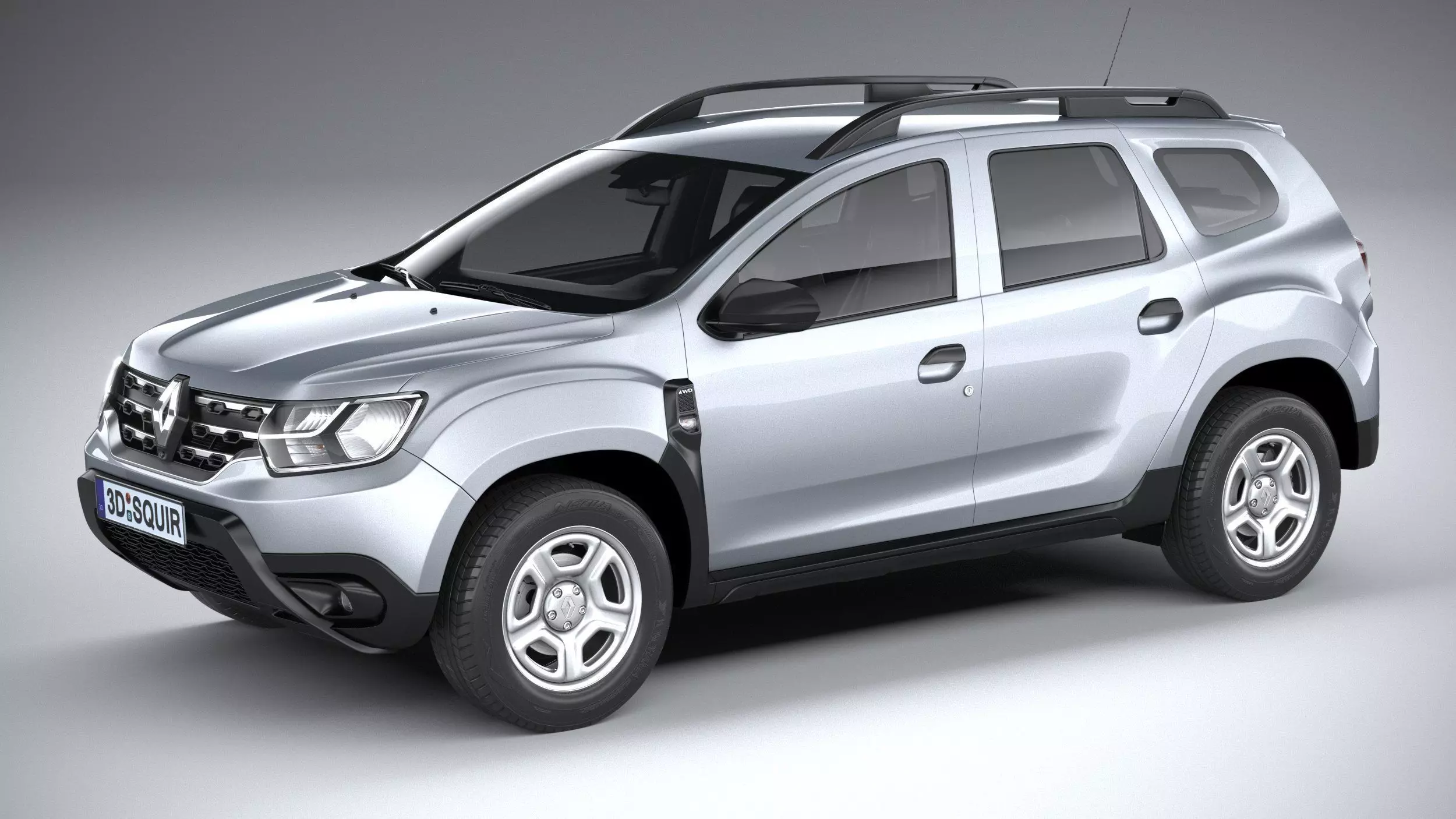 Renault Duster 2022 3D model_0
