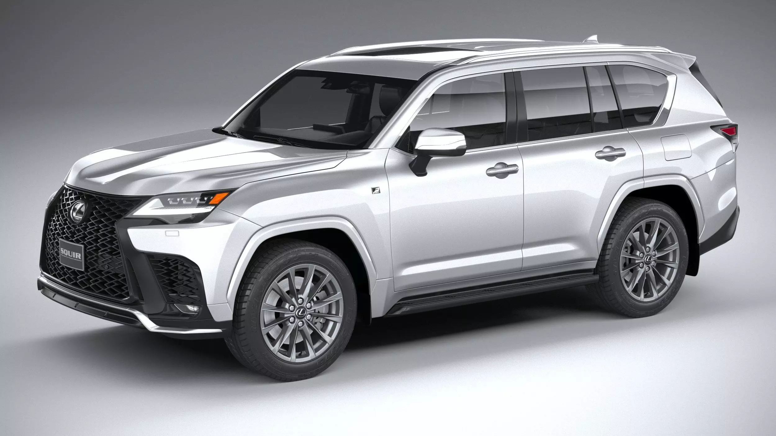 Lexus LX 600 US 2022 3D model_0