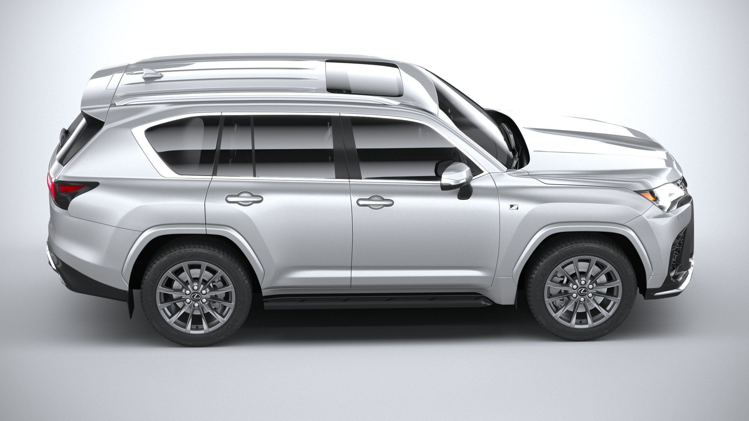 Lexus LX 600 US 2022 3D model_11