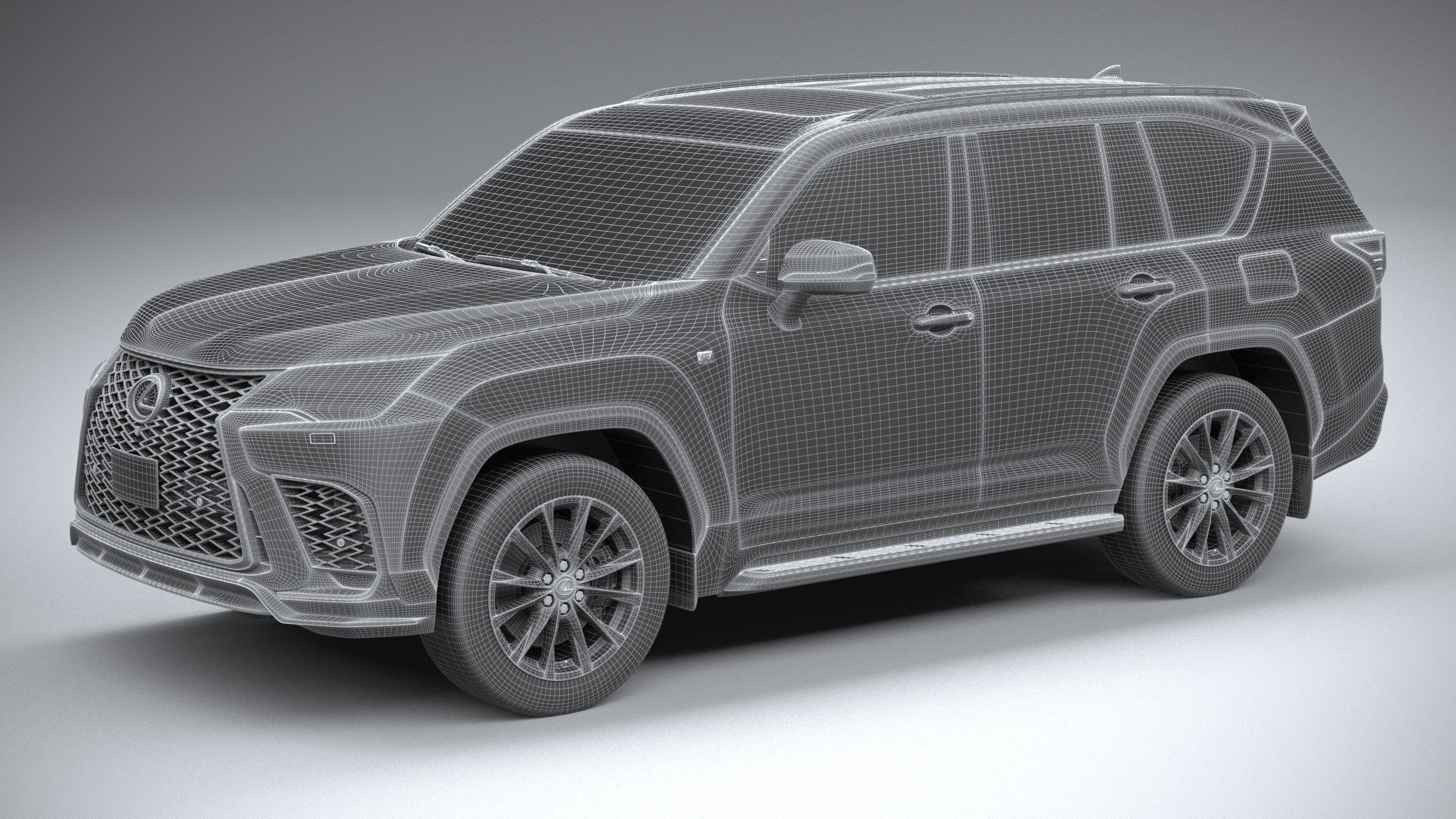 Lexus LX 600 US 2022 3D model_26