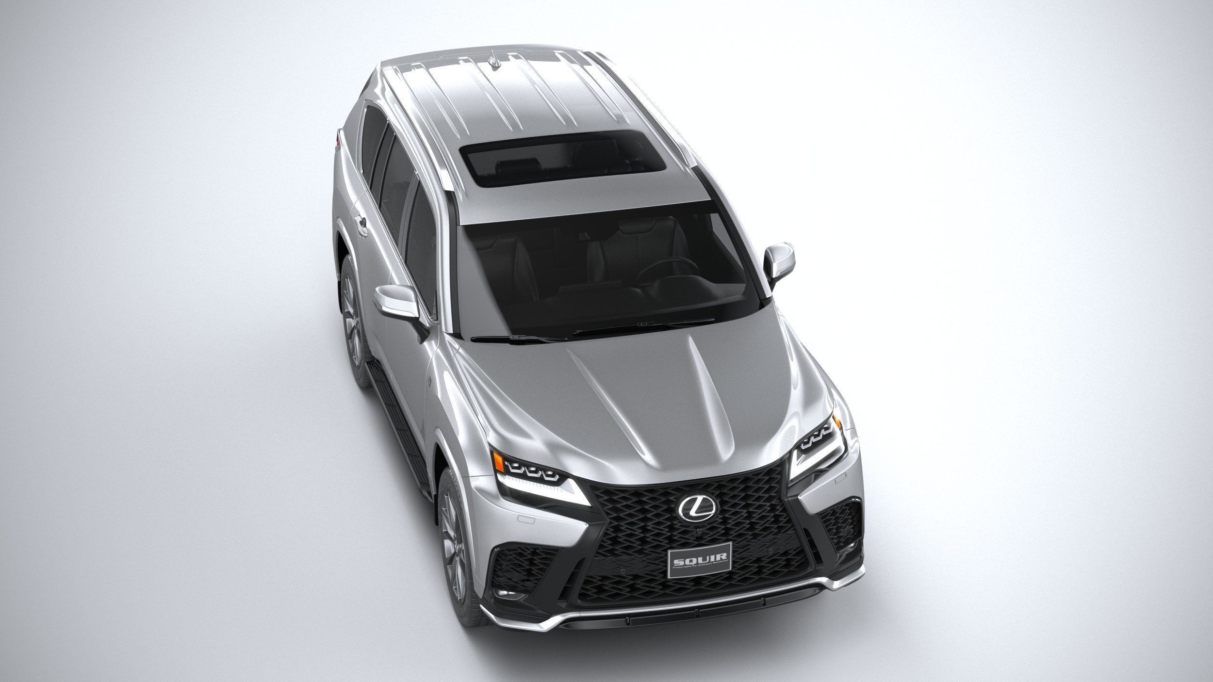 Lexus LX 600 US 2022 3D model_12