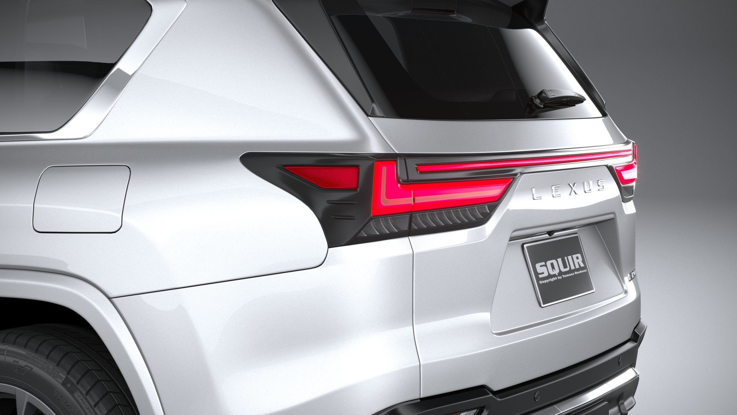 Lexus LX 600 US 2022 3D model_6