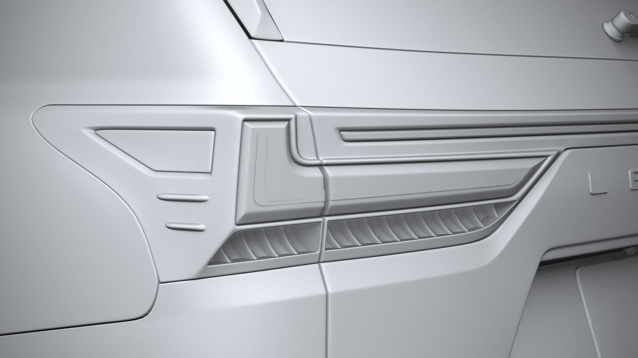 Lexus LX 600 US 2022 3D model_24