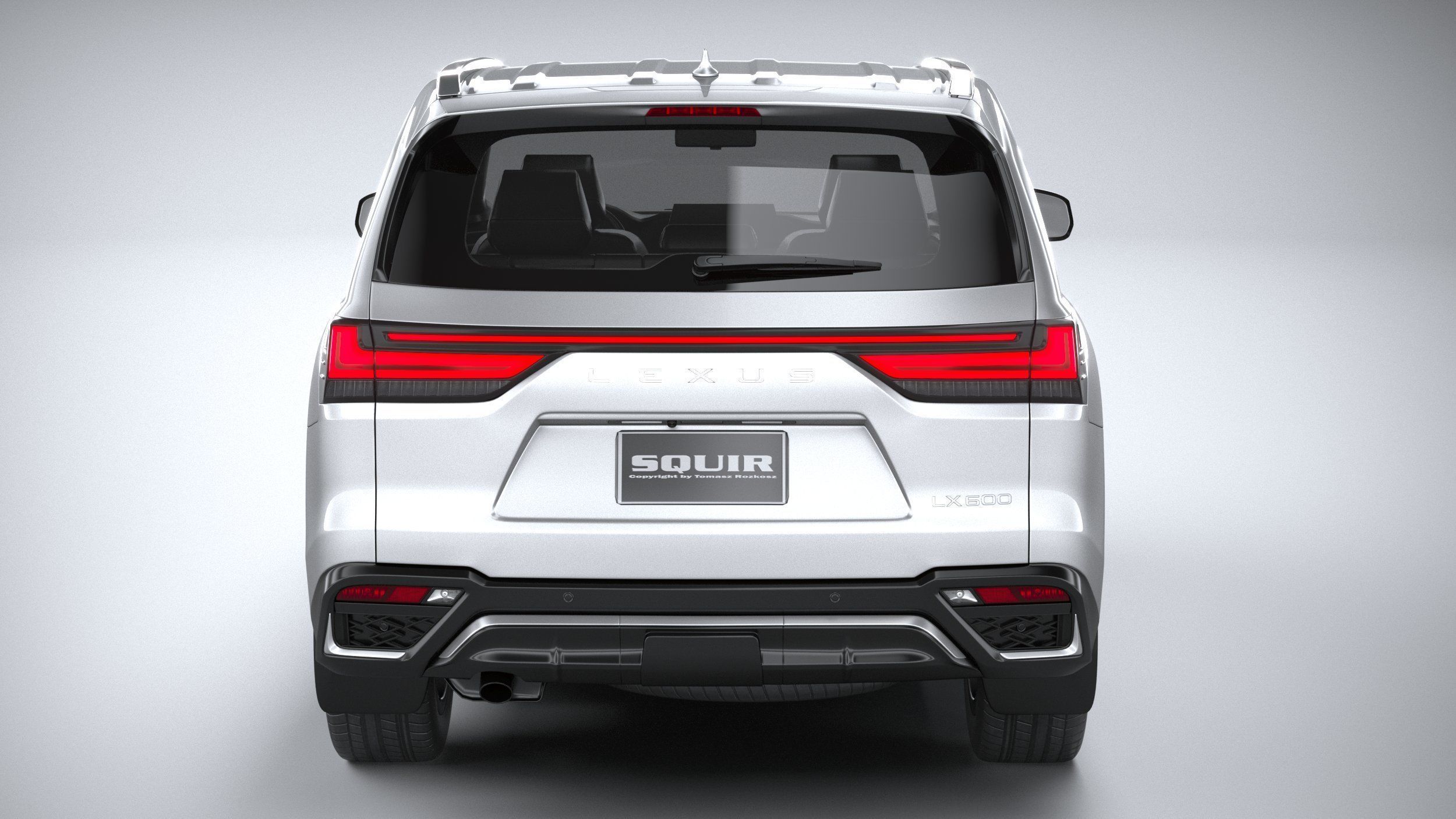 Lexus LX 600 US 2022 3D model_4