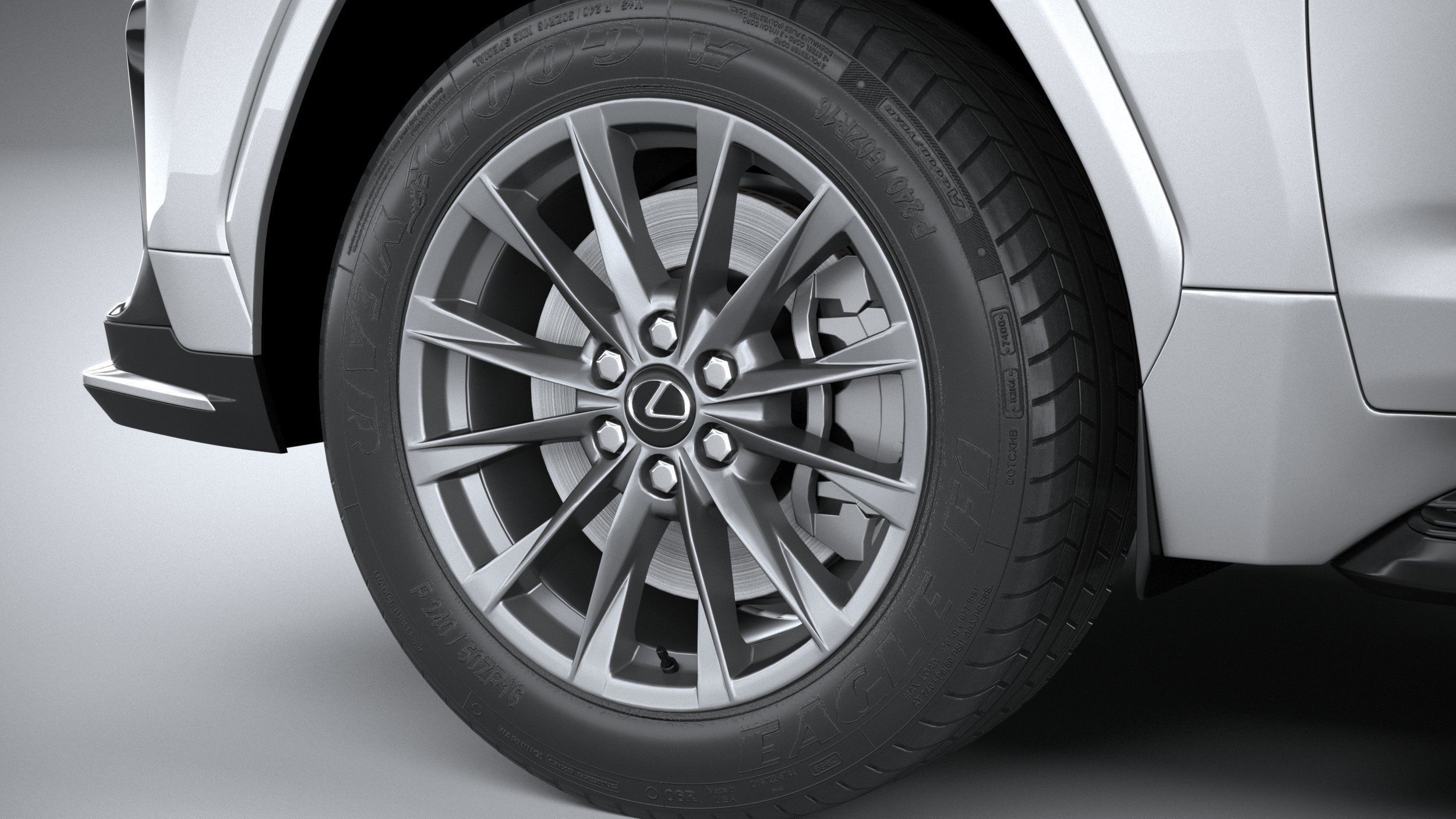 Lexus LX 600 US 2022 3D model_16